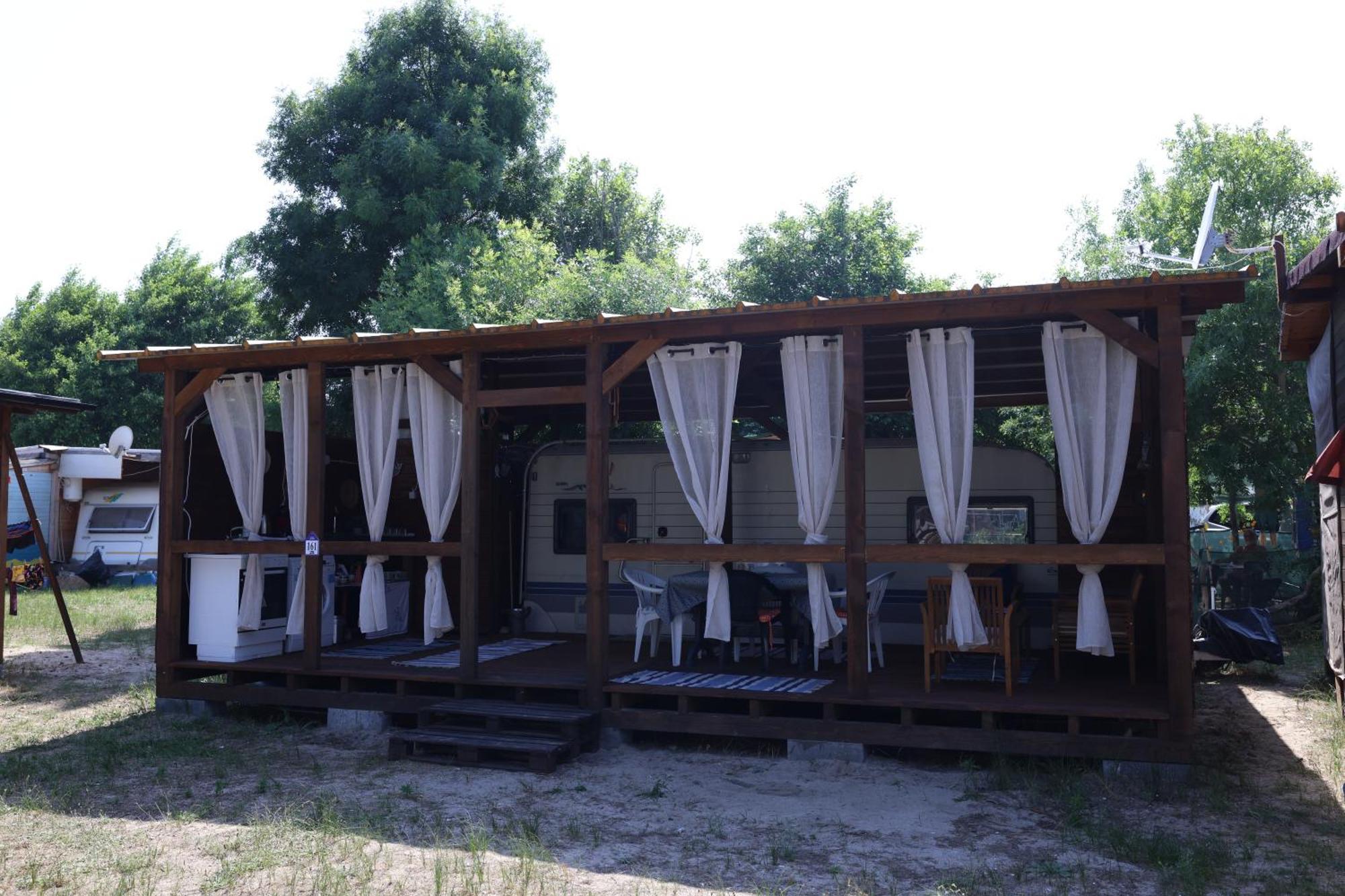 Sea Caravan On The Beach Kiten  Zewnętrze zdjęcie